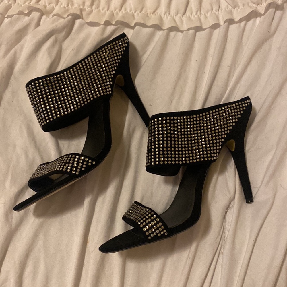 Beautiful zigi Crystal Mules